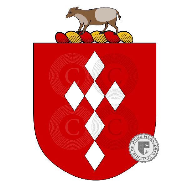 Coat of arms of family Antas