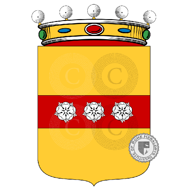 Coat of arms of family Florian