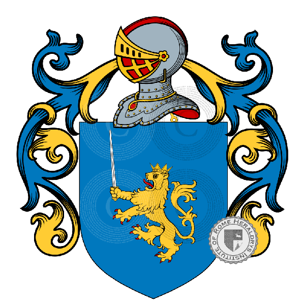 Coat of arms of family Capoduro
