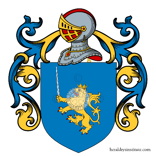 Wappen der Familie Capoduro