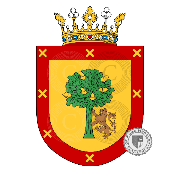 Coat of arms of family Risco