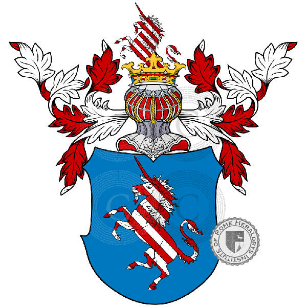 Escudo de la familia Schier, Shirau, Schir, Schieraw, Schirer