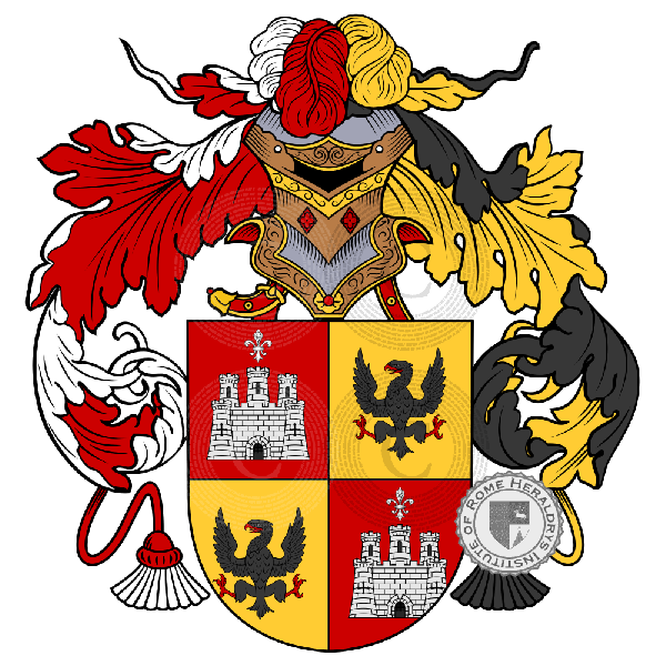 Coat of arms of family Terto