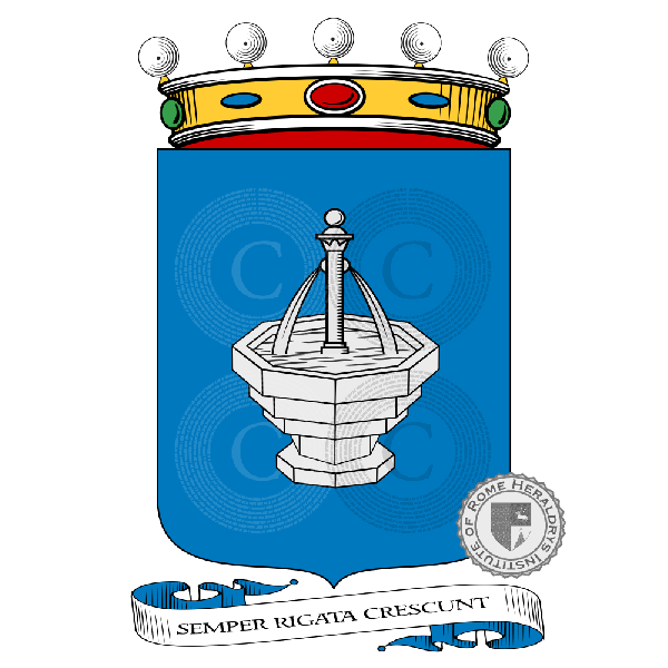 Coat of arms of family Bevilaqua