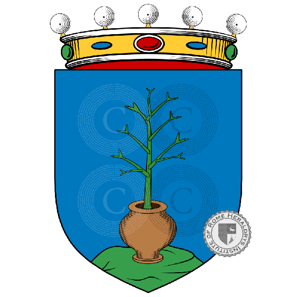 Coat of arms of family Spinotti