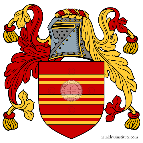 Coat of arms of family Bee