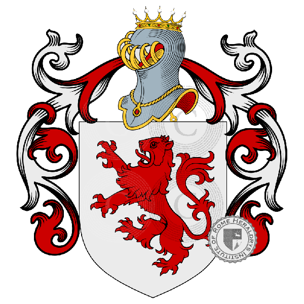 Coat of arms of family Passa