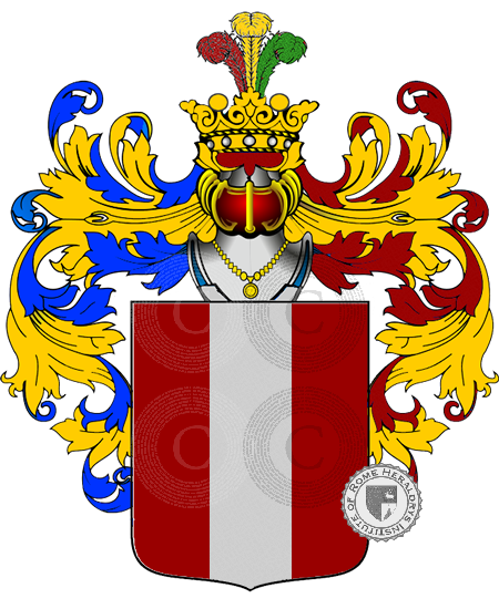Coat of arms of family Viaro