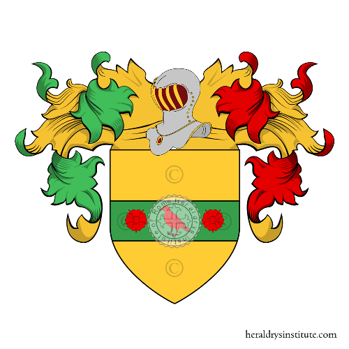Coat of arms of family Bettignoli